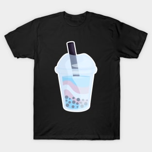 Trans Kawaii Bubble Tea T-Shirt